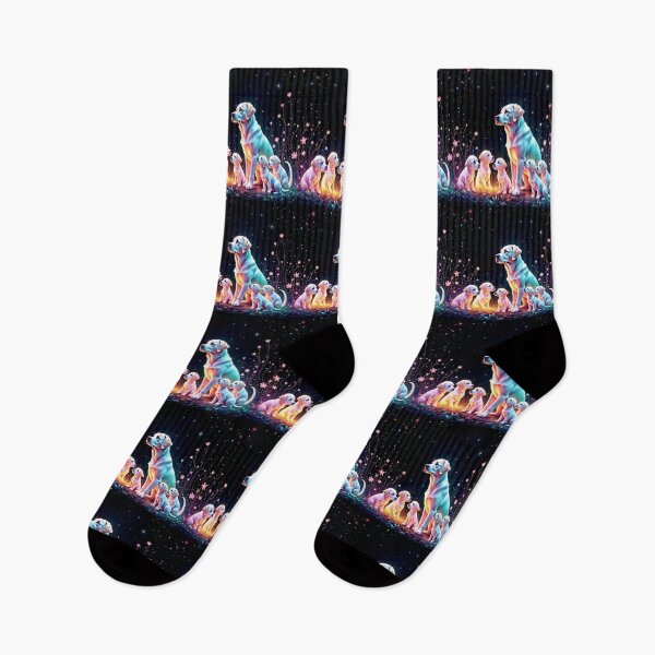 Item preview, Labrador Retrievers Family Under Starry Sky designed and sold by Wags & Tails.