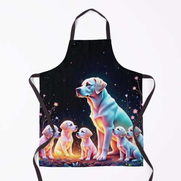 Item preview, Labrador Retrievers Family Under Starry Sky designed and sold by Wags & Tails.