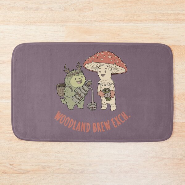 Item preview, Woodland Brew Exchange Mushroom and Forest Creature designed and sold by LeshanArt.