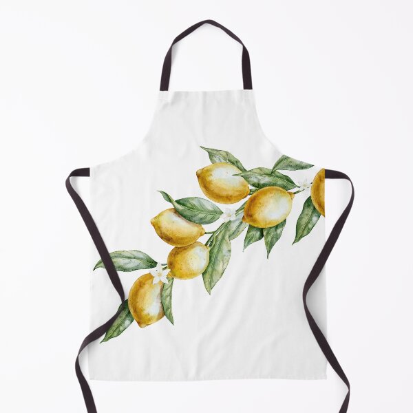Item preview, Watercolor Lemon Branch Mediterranean Style designed and sold by Alisles.