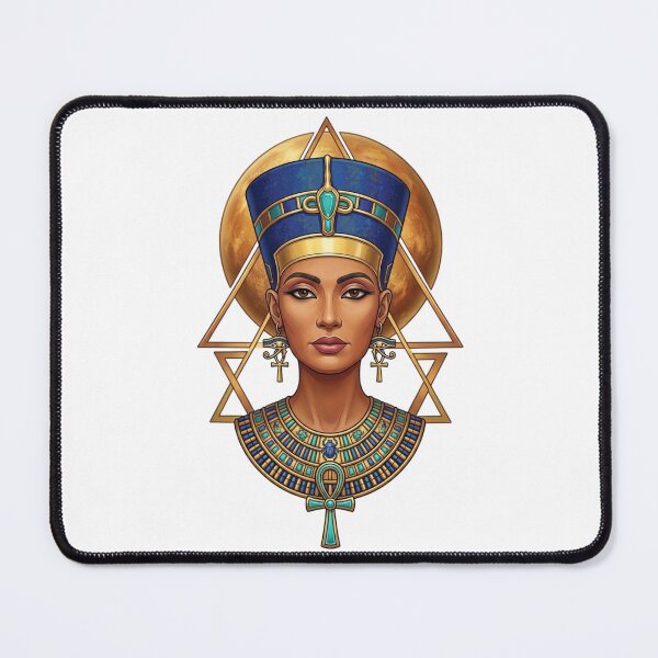 Item preview, Nefertiti Queen of Ancient Egypt Royal Egyptian Beauty and Power Art designed and sold by Queen Cleopatra.