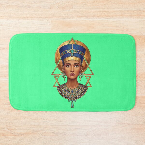 Item preview, Nefertiti Queen of Ancient Egypt Royal Egyptian Beauty and Power Art designed and sold by Queen Cleopatra.