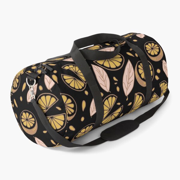 Item preview, Hand Drawn Citrus Batik Pattern - Amalfi Lemon Mustard Black Boho designed and sold by Graphroad.
