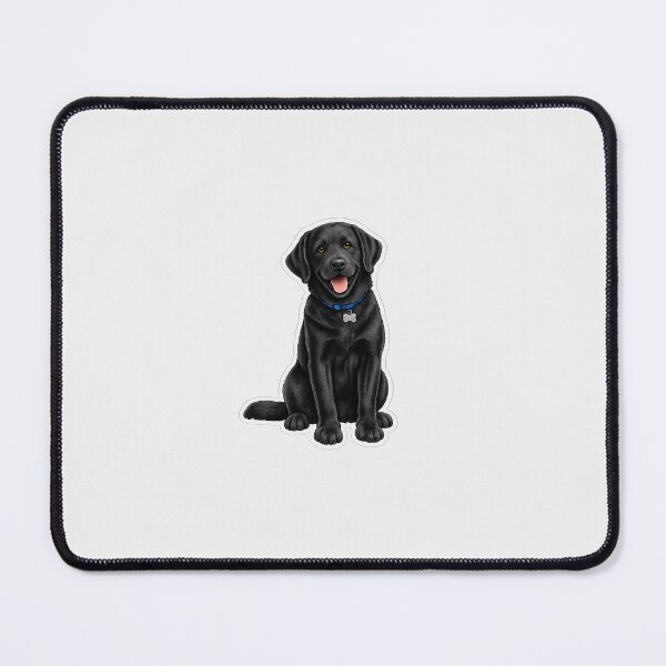 Item preview, Black Labrador Retriever dog designed and sold by BackgroundND.