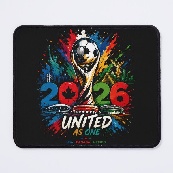 Item preview, United As One Soccer 2026 Design designed and sold by Simo Studio.