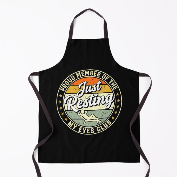 Item preview, Just Resting My Eyes Club Funny Retro Dad Father's Day designed and sold by ArcaneArtistry.