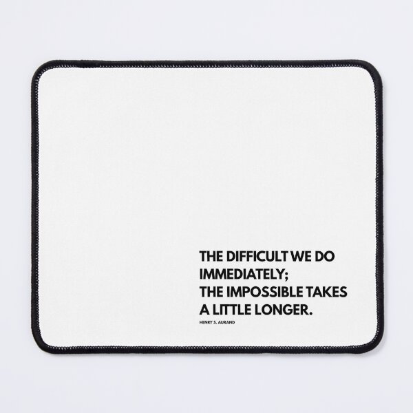 Item preview, the impossible will take a little while designed and sold by jgdlc.