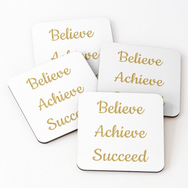 Item preview, Believe Achieve Succeed designed and sold by Ana Gorozpe.