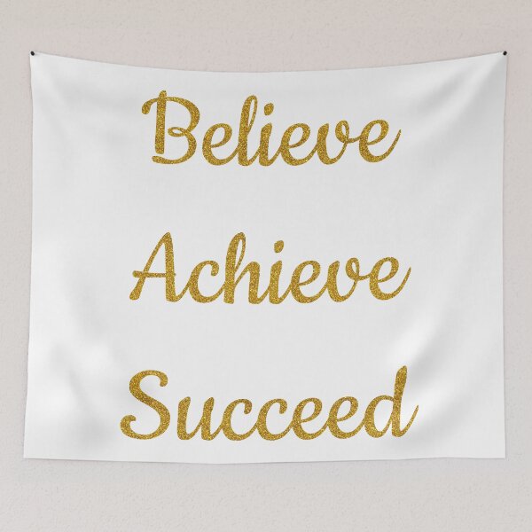 Item preview, Believe Achieve Succeed designed and sold by Ana Gorozpe.