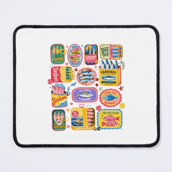 Item preview, Sardines Can Tin Fish Mediterranean Food Coastal Aesthetic designed and sold by Randomera.