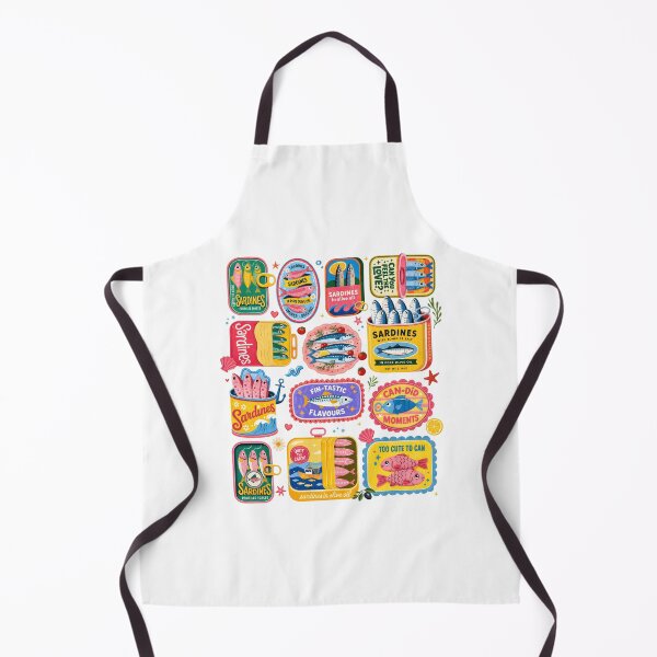 Item preview, Sardines Can Tin Fish Mediterranean Food Coastal Aesthetic designed and sold by Randomera.
