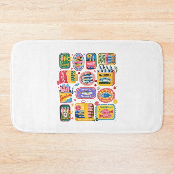 Item preview, Sardines Can Tin Fish Mediterranean Food Coastal Aesthetic designed and sold by Randomera.