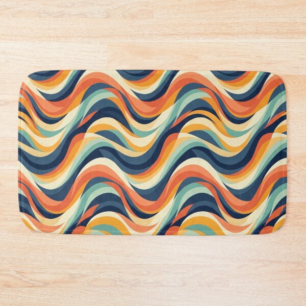 Item preview, Prismatic Wave Geometry Seamless Pattern designed and sold by MoonwoodStudio.