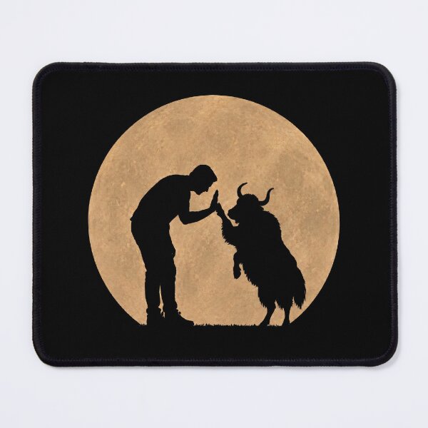 Item preview, Funny Yak Fathers Day Full Moon Mom Dad Kids designed and sold by FurryHavenPH.