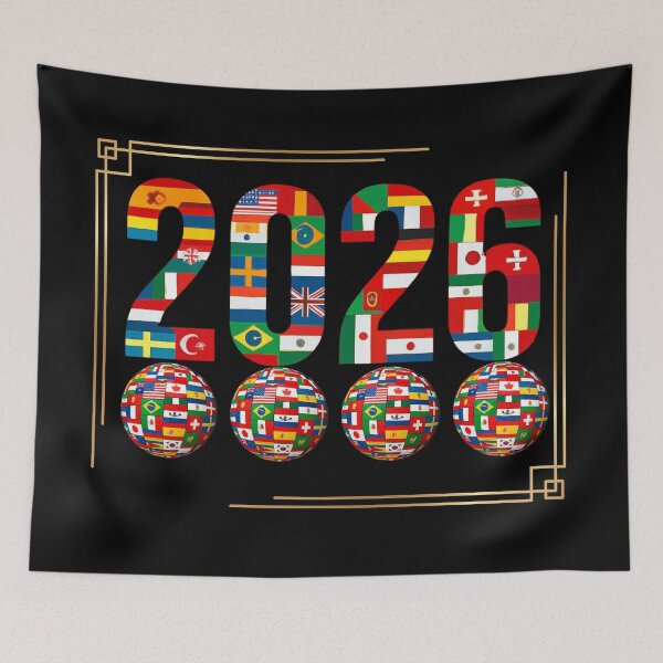 Item preview, 2026 World Cup International Flag Year designed and sold by Khadigadesings.