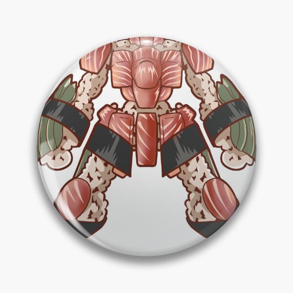 Item preview, Sushi Mecha Warrior Character designed and sold by Farisu.art.