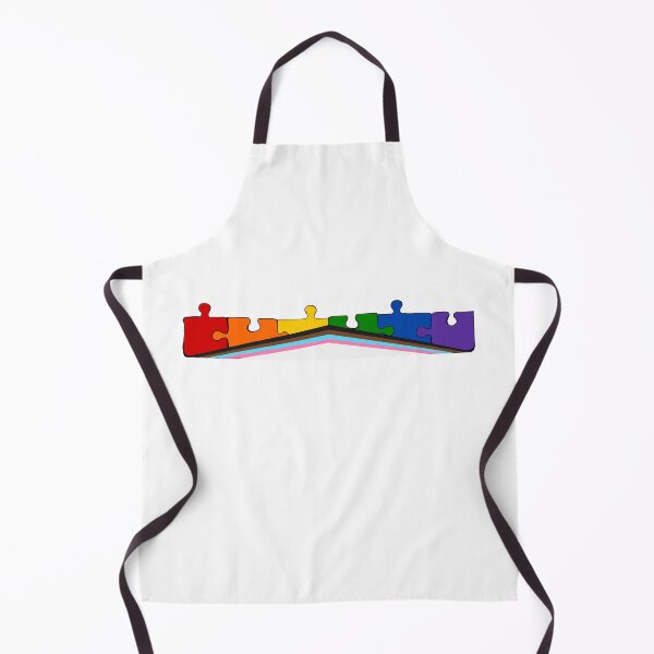 Item preview, Rainbow Puzzle Pieces Pride Flag designed and sold by HarveyHandcraftsandDesigns.