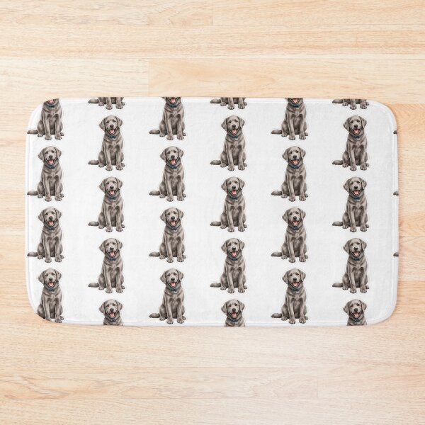 Item preview, Silver Labrador Retriever dog designed and sold by BackgroundND.