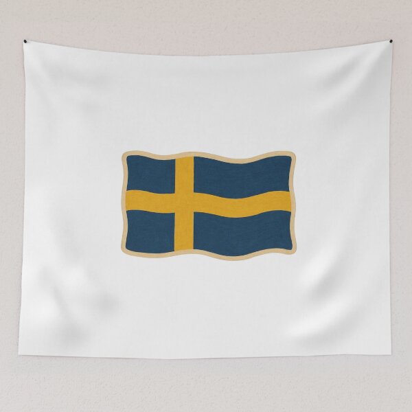 Item preview, Sweden Flag – Nordic Cross and Scandinavian Pride designed and sold by Lellenatavarez.