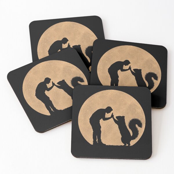 Item preview, Funny Squirrel Fathers Day Full Moon Mom Dad Kids designed and sold by FurryHavenPH.
