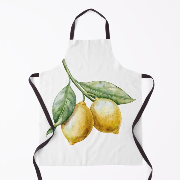 Item preview, Watercolor Fresh Lemon Pair designed and sold by Alisles.