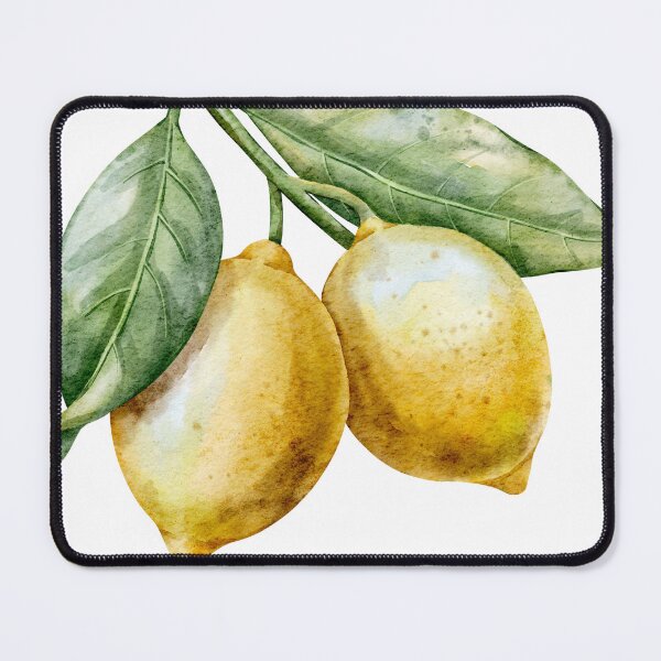 Item preview, Watercolor Fresh Lemon Pair designed and sold by Alisles.