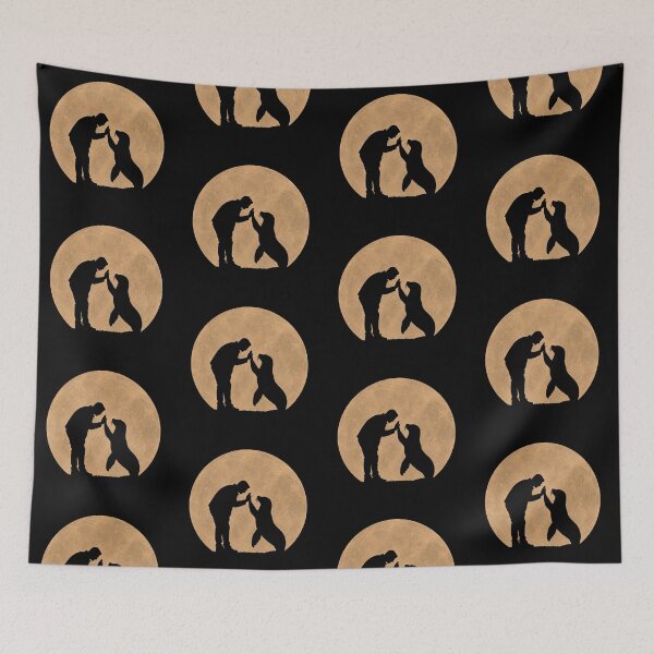 Item preview, Funny Sea Lion Fathers Day Full Moon Mom Dad Kids designed and sold by FurryHavenPH.