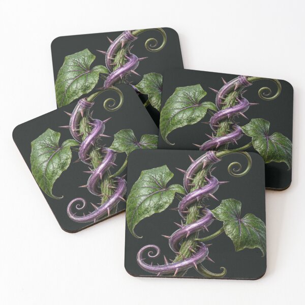 Item preview, Strangle-Weed Tendril Botanical Vector Blueprint designed and sold by MarVan-Prints.