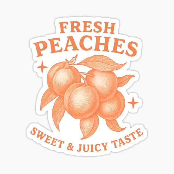 Item preview, Fresh Peaches designed and sold by Pixel-Lair.