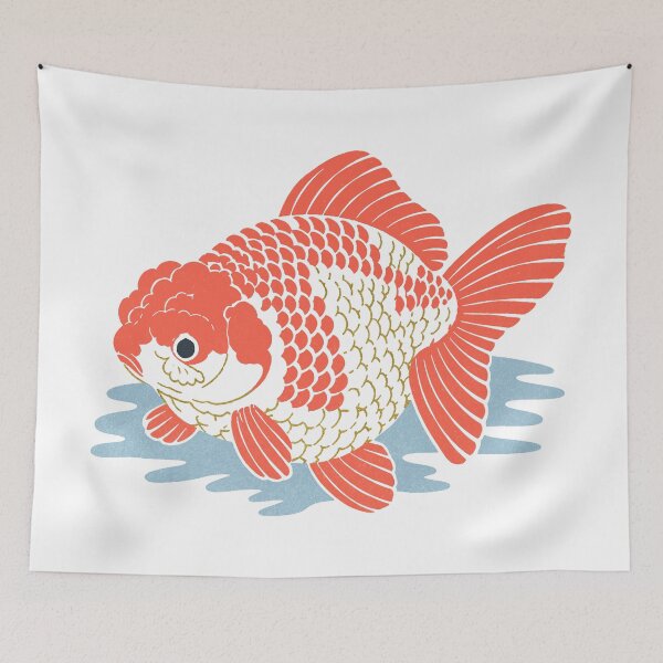 Item preview, Fancy Goldfish Kingyo Japanese Fish designed and sold by trajeado14.