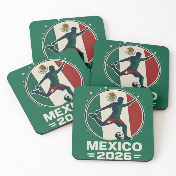 Item preview, Team Mexico Flag Soccer Player 2026 designed and sold by legendaryskins.