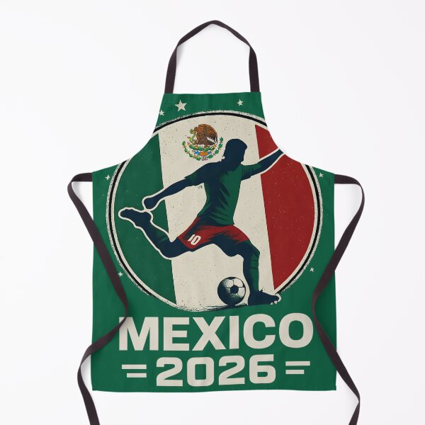 Item preview, Team Mexico Flag Soccer Player 2026 designed and sold by legendaryskins.
