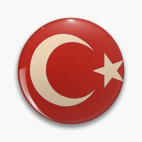 Item preview, Turkey Flag – Crescent Moon and Star Pride designed and sold by Lellenatavarez.