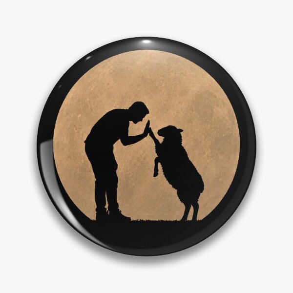 Item preview, Funny Sheep Fathers Day Full Moon Mom Dad Kids designed and sold by FurryHavenPH.