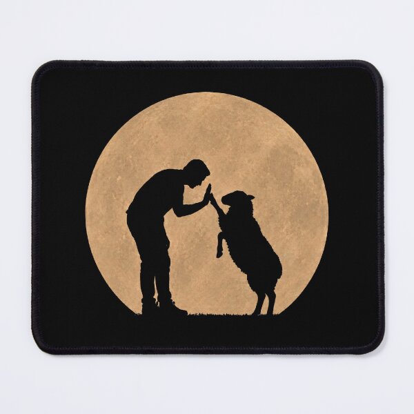 Item preview, Funny Sheep Fathers Day Full Moon Mom Dad Kids designed and sold by FurryHavenPH.