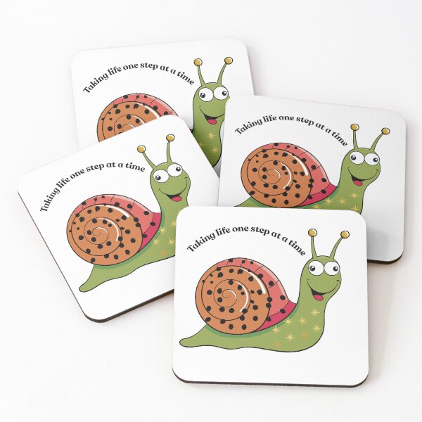 Item preview, Polka Dot Snail Sticker | Taking Life One Step At A Time Art designed and sold by Pandey14.