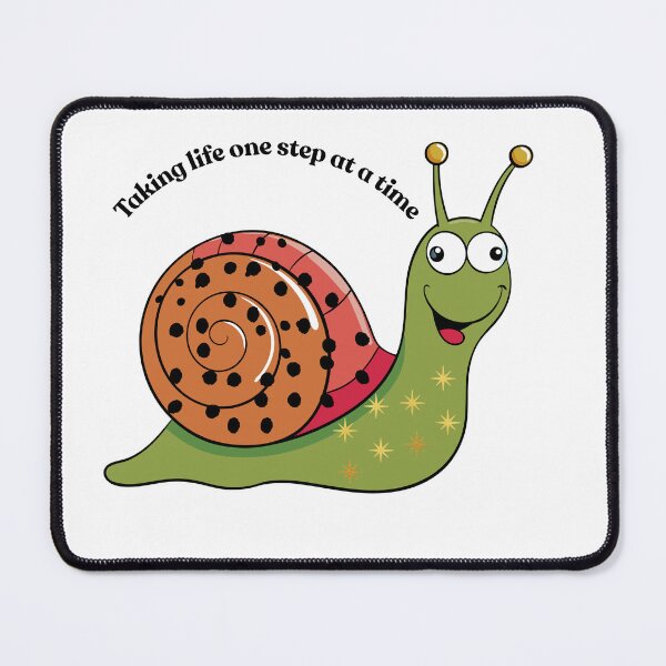 Item preview, Polka Dot Snail Sticker | Taking Life One Step At A Time Art designed and sold by Pandey14.
