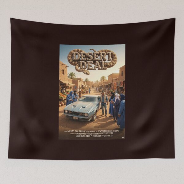 Item preview, ROAD MOVIE POSTER THE DESERT DEAL 1971 designed and sold by VERYOLDROAD BY AXTON BROWNING .