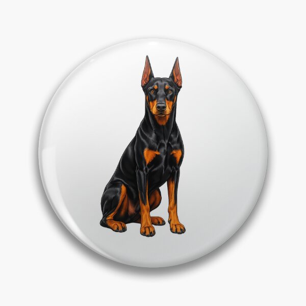 Item preview, Doberman Pinscher dog designed and sold by BackgroundND.