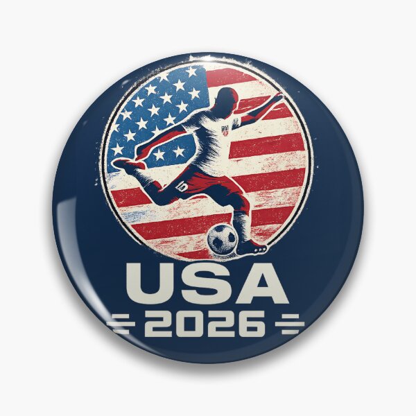 Item preview, Team USA Flag Soccer Player 2026 designed and sold by legendaryskins.