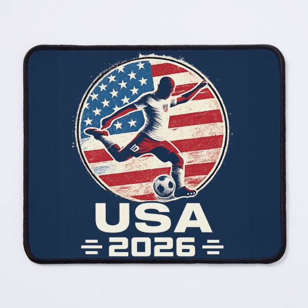 Item preview, Team USA Flag Soccer Player 2026 designed and sold by legendaryskins.