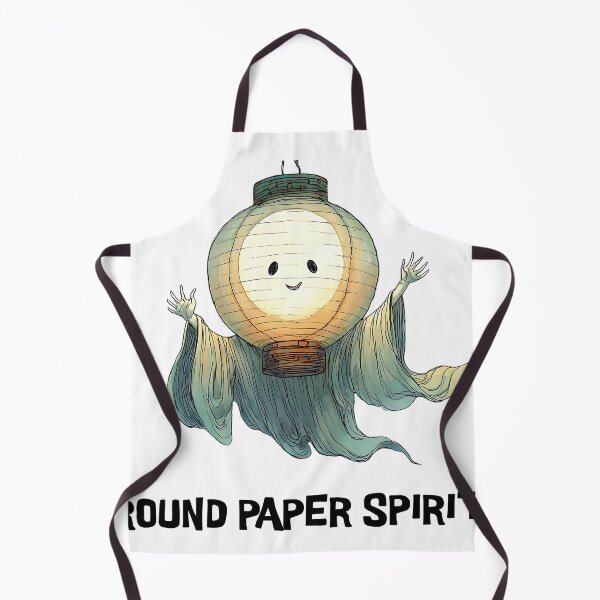 Item preview, Round Paper Spirit – Mystical Japanese Folklore Art designed and sold by WickerStudio.