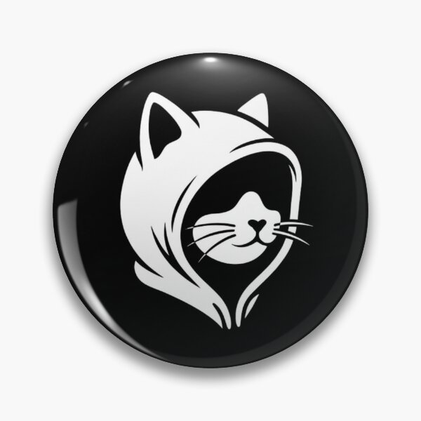 Item preview, Mysterious Cat in Hood Vector Art Icon designed and sold by Rohit Naik.