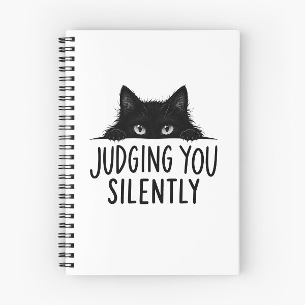 Item preview, Black Cat Judging You Silently designed and sold by Randomera.