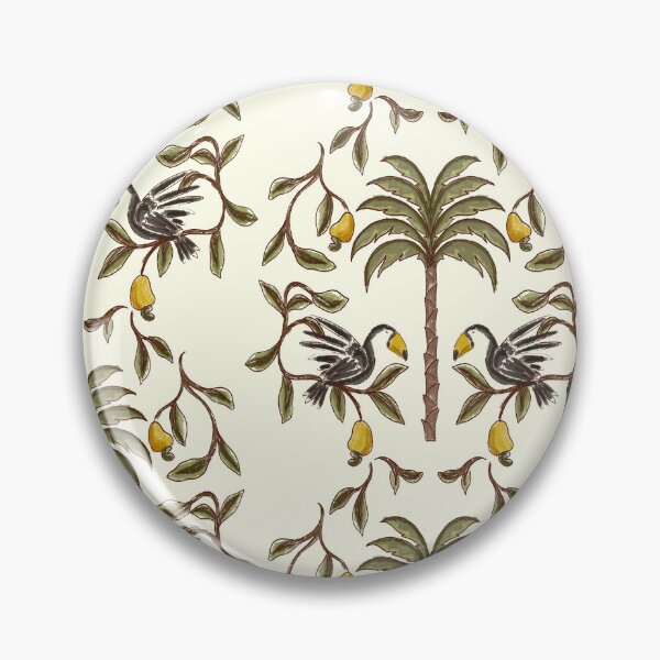 Item preview, vintage toucan palm designed and sold by malungoart.