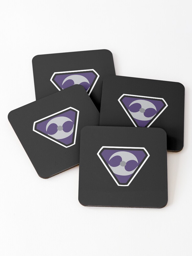 Thumbnail 1 of 5, Coasters (Set of 4), Wraith Icon designed and sold by GTGamesLLC.