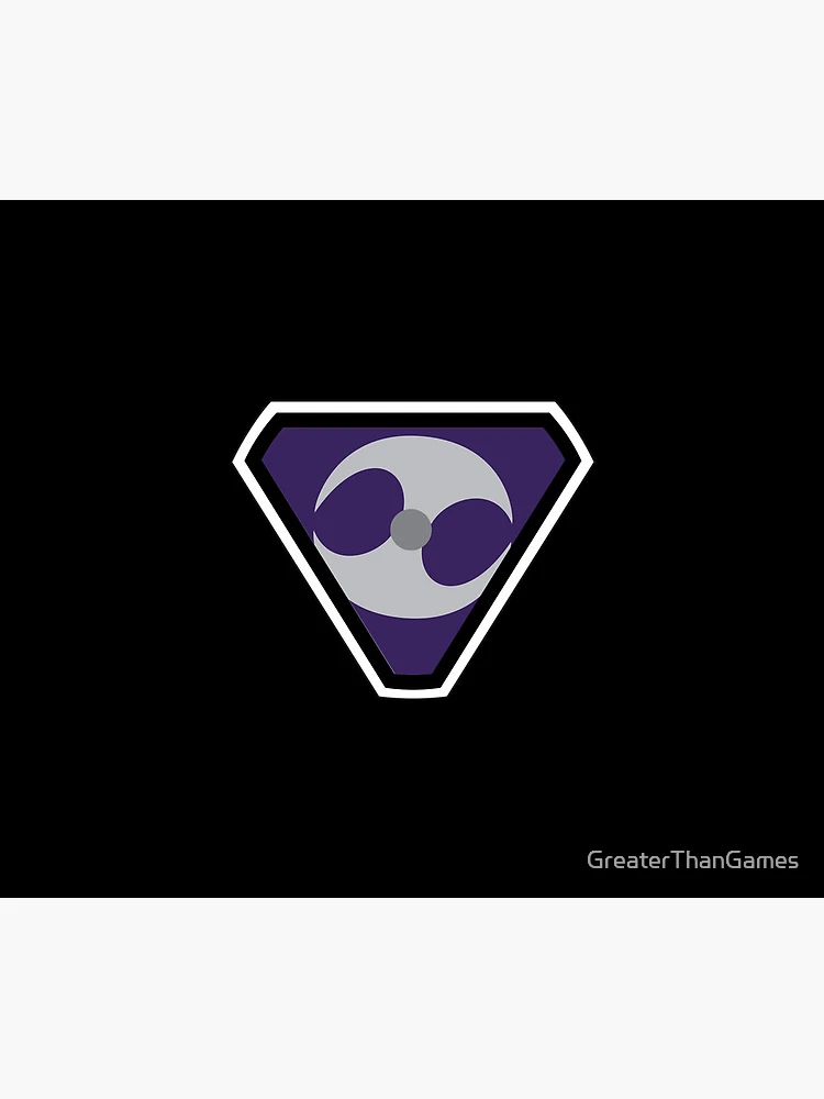 Thumbnail 5 of 5, Mouse Pad, Wraith Icon designed and sold by GreaterThanGames.