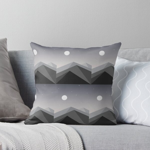 Item preview, Geometric Monochrome Mountain designed and sold by Choorstar.
