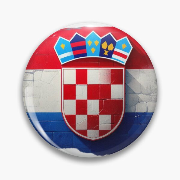 Item preview, Croatia Flag – Bold National Emblem designed and sold by Lellenatavarez.