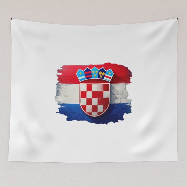 Item preview, Croatia Flag – Bold National Emblem designed and sold by Lellenatavarez.